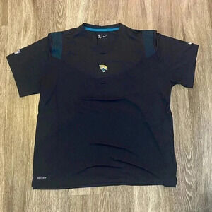 Mens Nike Black Jacksonville Jaguars Short Sleeve Tee - 3XL